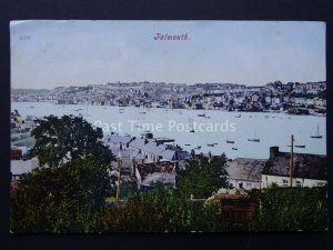 Cornwall FALMOUTH Panoramic View c1904  Old Postcard