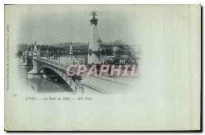 Postcard Old Lyon Pont du Midi