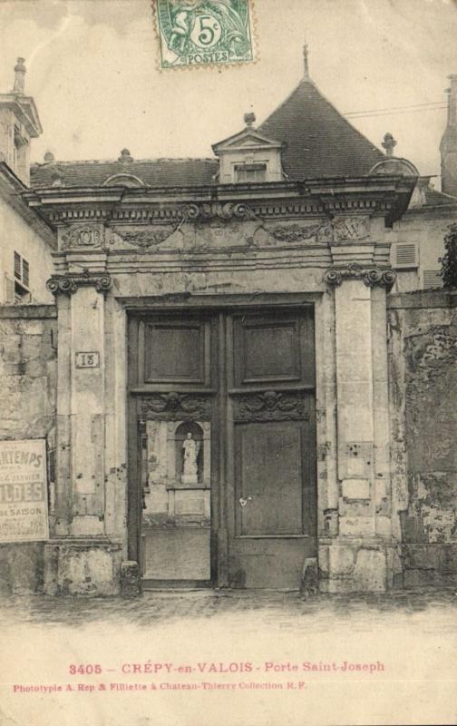 CPA CRÉPY-en-VALOIS - Porte St-Joseph (130915)