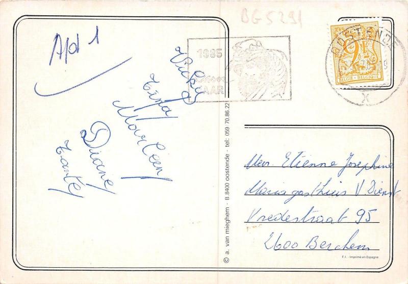 BG5291 ship bateaux  oostende   belgium