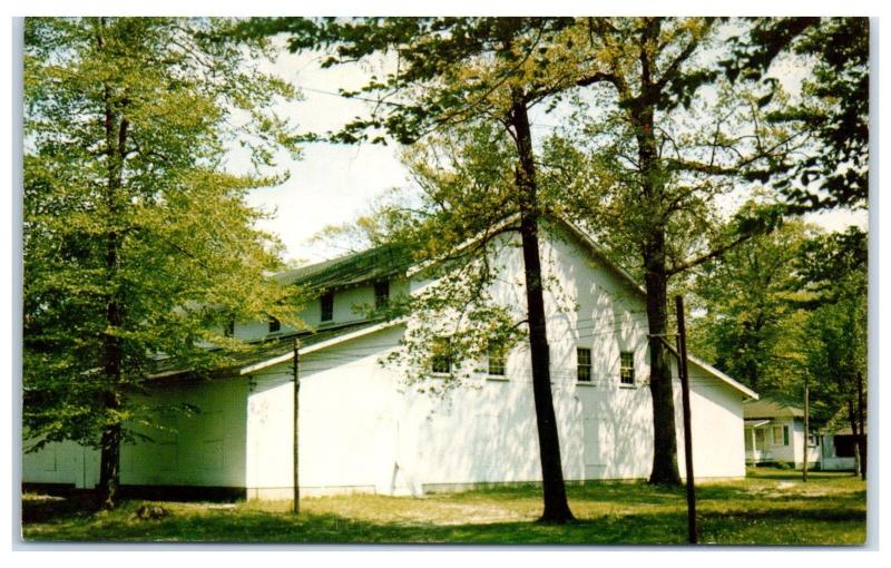 Tabernacle, Wabash Conference, Free Methodist Campground, Clay City, IN Postcard