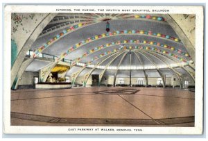 c1920's East Parkway At Walker Casino Ballroom Memphis Tennessee TN Postcard