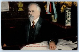 France Postcard Photo of President Raymond Poincare c1910 Unposted Antique