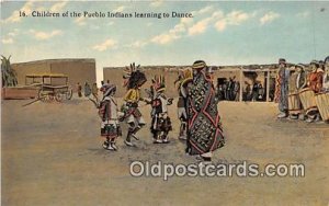 Children of the Pueblo Indian Learning to Dance Unused 