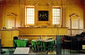 Pennsylvania Philadelphia Independence Hall Supreme Court Chamber