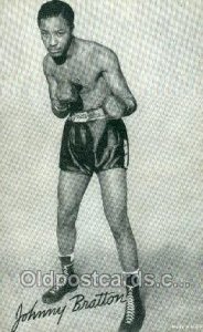 Johnny Bratton Boxer, Boxing Unused 