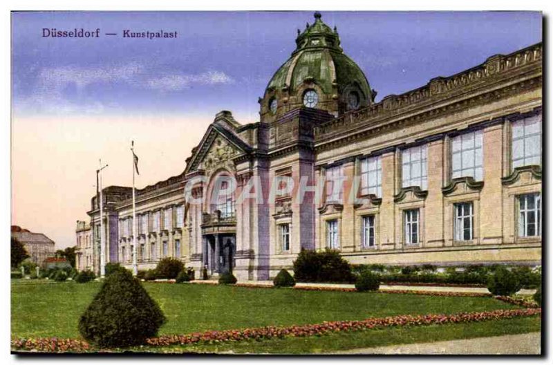 Postcard Old Dusseldorf Kunstpalast