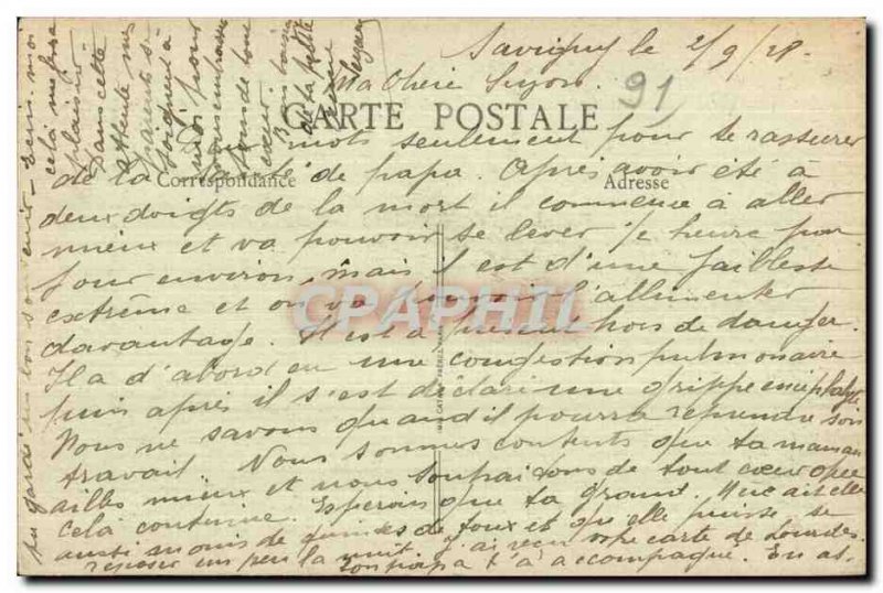 Savigny sur Orge - Former Chapel - Old Postcard