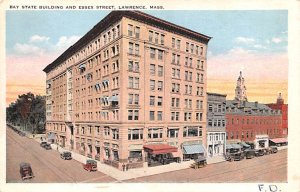 Bay State Building & Essex Streeet Lawrence, Massachusetts MA