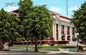 Ohio Lima Allen County Memorial 1948