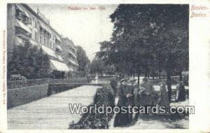 Parthie an der Oos Baden Baden Germany Unused 