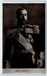 H.M. King George V Portrait ENGLAND UK Lafayette Postcard