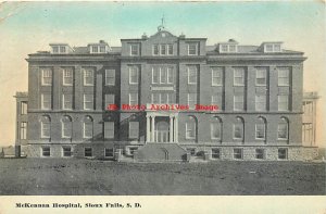 SD, Sioux Falls, South Dakota, McKennan Hospital, Entrance View, 1913 PM