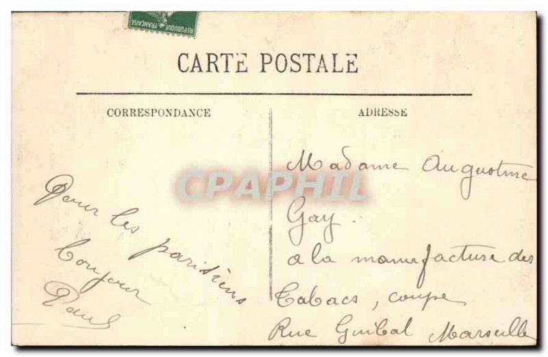 Postcard Old Paris Place de la Republique