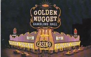 Nevada Las Vegas Golden Nugget Gambling Hall Saloon and Restaurant 1965