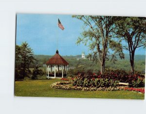 M-156039 Bird's Eye View of Augusta Maine Across the Kennebec USA