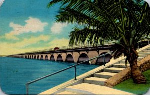 Florida Keys Overseas Highway To Key West 1960