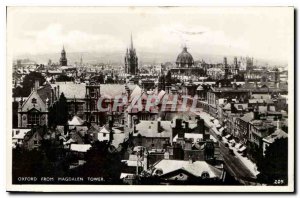 Postcard From Old Oxford Magdalen Tower