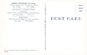 381337-Illinois, Chicago, Johnny's Restaurant & Lounge, Interior View