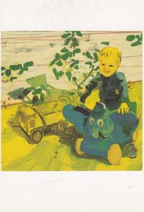 Tim Stoner Dumbo The Elephant Boy Painting Postcard