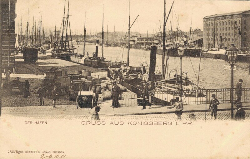 Germany Der Hafen Gruss aus Königsberg 03.87