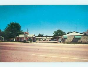 Unused Pre-1980 PLAINS MOTEL Kimball Nebraska NE s4907