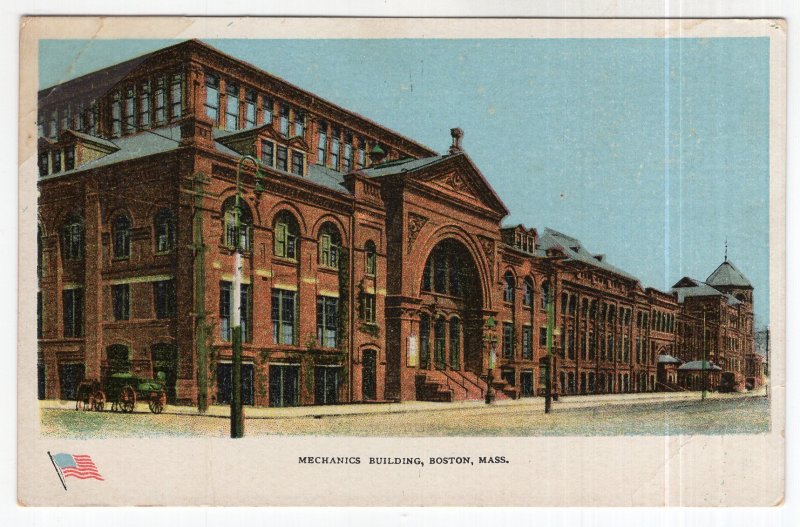 Boston, Mass, Mechanics Building