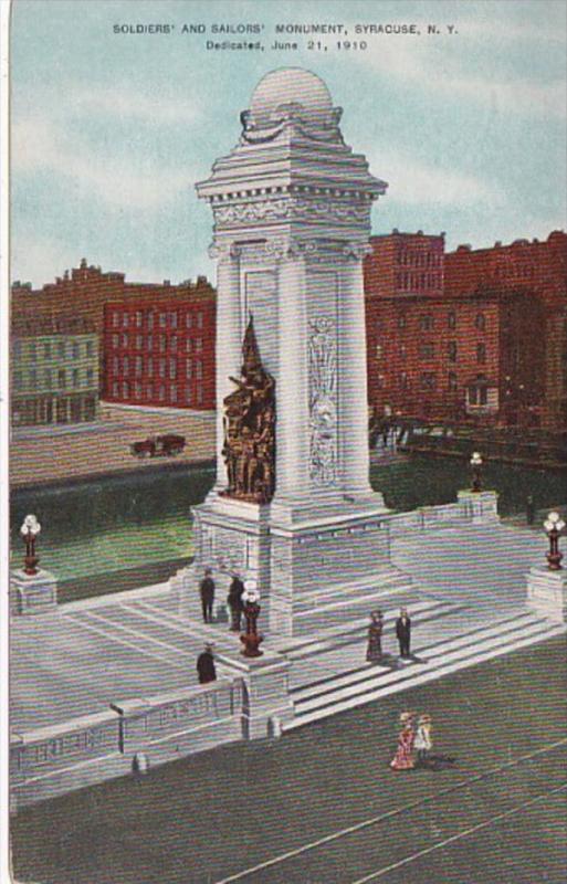 New York Syracuse Soldiers and Sailors Monument