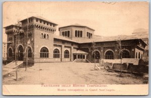 Postcard Rome Italy Castel Sant'Angelo Pavilion 1910s DB Architecture