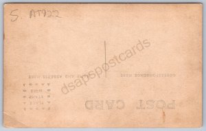 K43/ Interesting RPPC Postcard c1910 Men Moving House Occupational 407