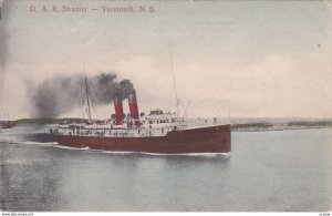 YARMOUTH, Nova Scotia , Canada , PU-1906; D. A. R. Steamer