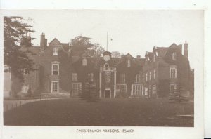 Suffolk Postcard - Christchurch Mansions -  Ipswich - Real Photo - Ref 17140A