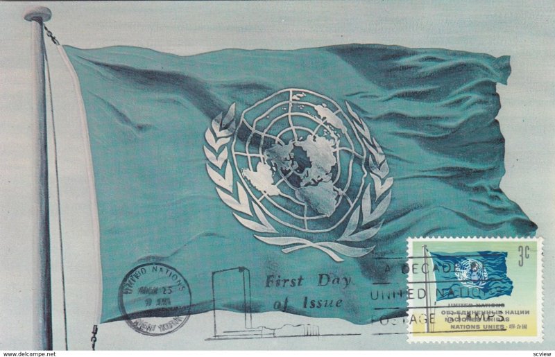 United Nations Flag , 1947