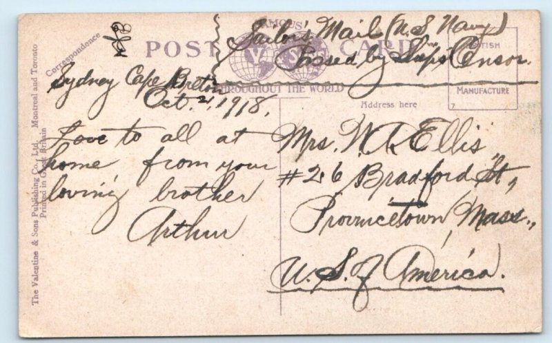 Baddeck - Nova Scotia CANADA Postcard