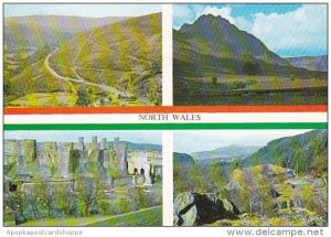 North Wales Horseshoe Pass Tryfan Conway Castle and Lledr Valley