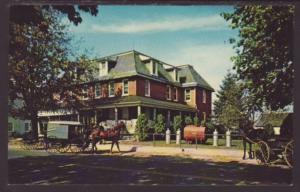 Amish Wagon,Amish Country,PA Postcard 