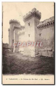 Old Postcard Tarascon Chateau du Roi Rene