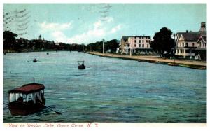 New Jersey  Ocean Grove , View on Wesley Lake