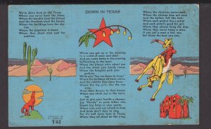 Poem - Down in Texas - MultiView - TEXAS - LINEN