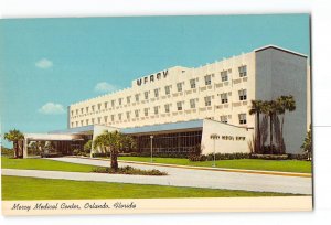 Orlando Florida FL Vintage Postcard Mercy Medical Center Hospital