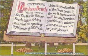 FL Daytona Roadside Marker