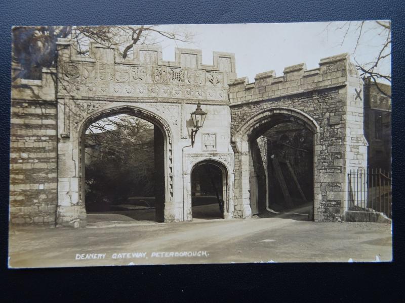 Peterborough DEANERY GATEWAY - Old RP Postcard