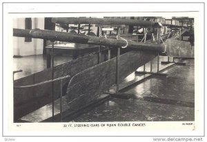 RP; Fiji Museum , SUVA , FIJI 30-50s : Ft. Steering Oars of Fijian Double Canoes