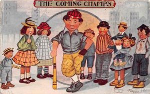 The Coming Champs Base Ball Baseball Postcard