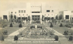Postcard RPPC California Santa Barbara The Samarkand Hotel Pictures 23-4024