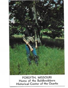 Forsyth Missouri Man in Baldknobber Outfit Center of the Ozarks