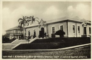 Costa Rica, C.A., SAN JOSÉ, Court of Justice Central America 1920s RPPC Postcard