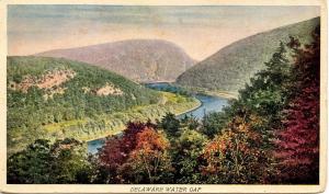 Advertising - Prudential Insurance Co.  Scene     ; Delaware Water Gap, PA