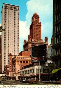 Illinois Chicago State and Randolph Streets