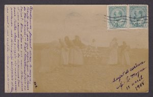 Postcard, CANADA, RPPC Local farmers